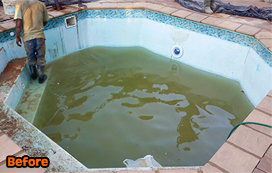 fibreglass pool repair before 1